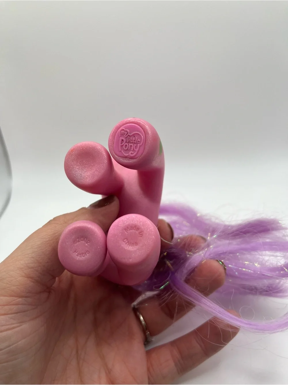 VTG 2002 G3 My Little Pony Serendipity Shimmery Tinsel Hair Brushable MLP